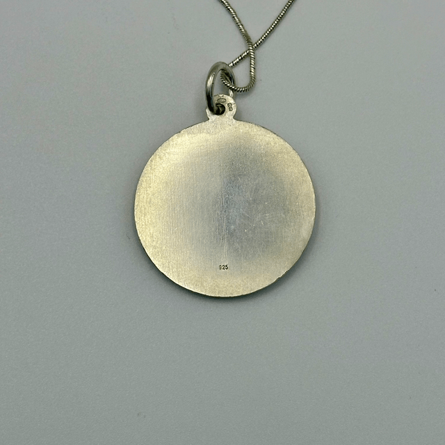 St Christopher Pendant 13.2g on 22 inch chain