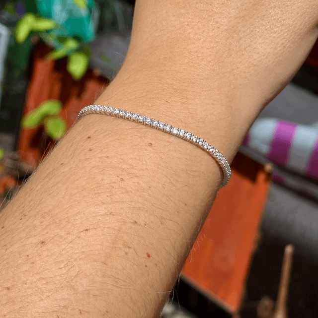 CZ Diamond Tennis Bracelet