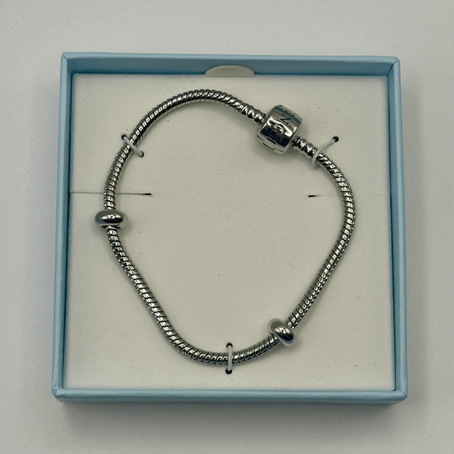 7.5 Inch 19cm Encharmed Snake Chain Bracelet