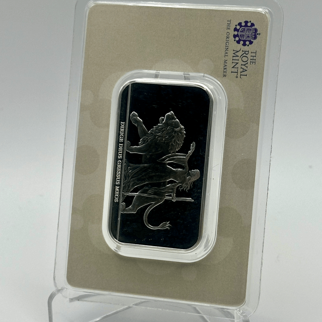 Una & The Lion 999.9 Fine Silver 31.1g